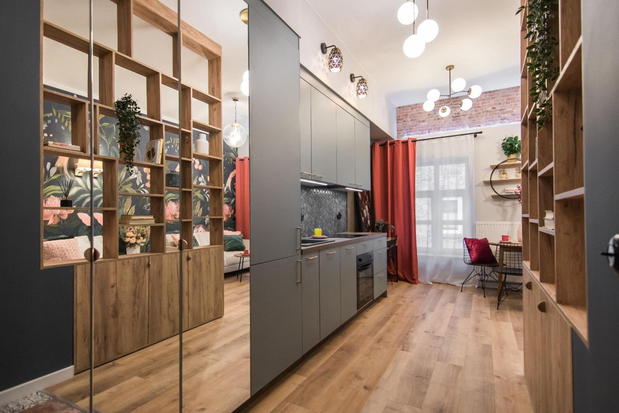 Polpo Apartments - Fabryczna 7 Łódź Rom bilde