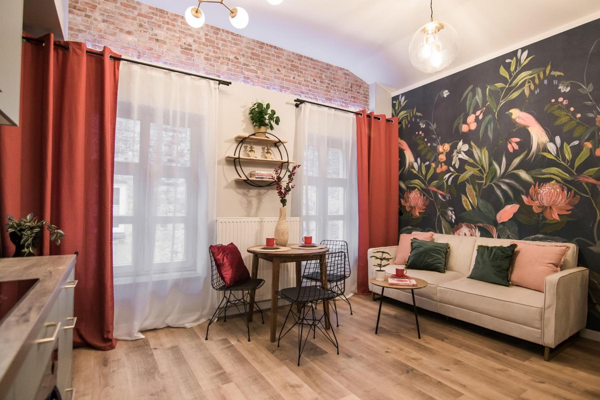 Polpo Apartments - Fabryczna 7 Łódź Rom bilde